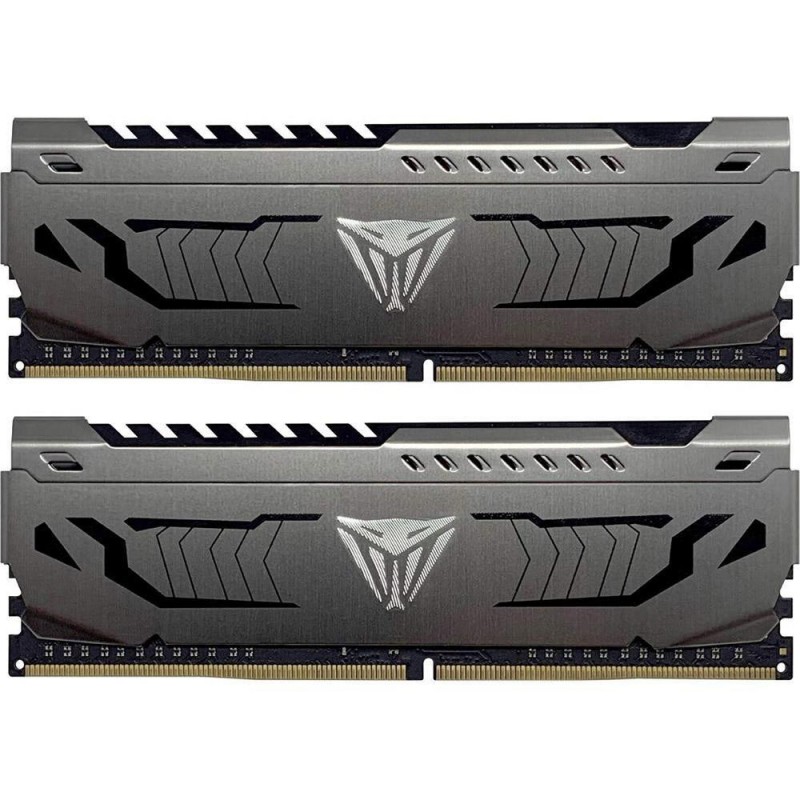 Пам'ять для настільних комп'ютерів PATRIOT 32 GB (2x16GB) DDR4 3600 MHz Viper Steel (PVS432G360C8K)