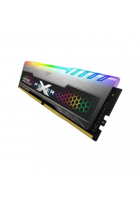 Пам'ять для настільних комп'ютерів Silicon Power 16 GB DDR4 3200 MHz XPOWER Turbine RGB (SP016GXLZU320BSB)