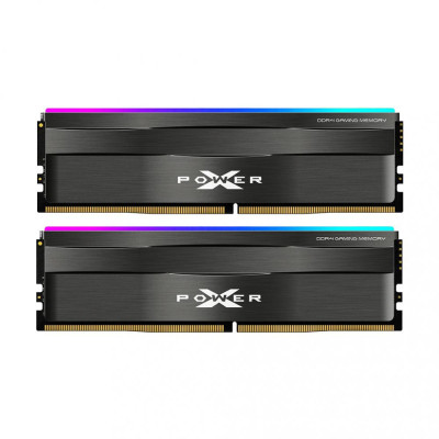 Пам'ять для настільних комп'ютерів Silicon Power 32 GB (2x16 GB) DDR4 3200 MHz XPOWER Zenith RGB (SP032GXLZU320BDD)