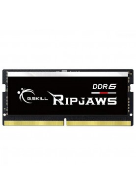 Пам'ять для ноутбуків G.Skill 16 GB SO-DIMM DDR5 4800 MHz Ripjaws (F5-4800S3434A16GX1-RS)