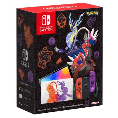 Портативна ігрова приставка Nintendo Switch OLED Model Pokemon Scarlet & Violet Edition