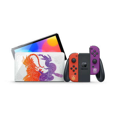 Портативна ігрова приставка Nintendo Switch OLED Model Pokemon Scarlet & Violet Edition