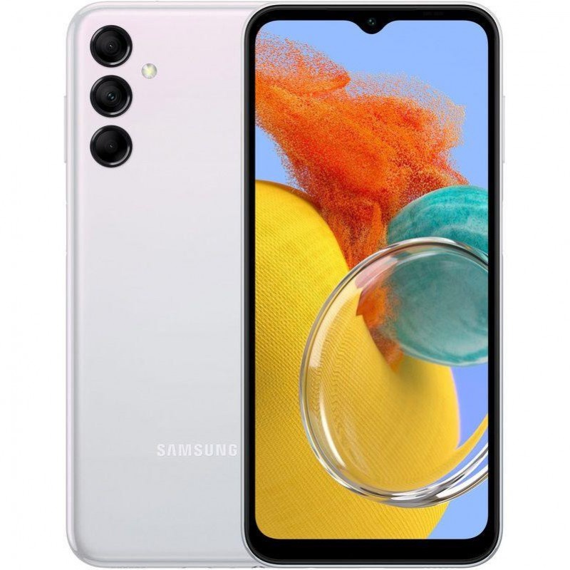 Смартфон Samsung Galaxy M14 4/128GB Silver (SM-M146BZSV)