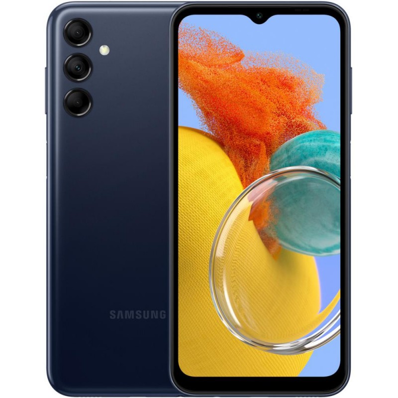 Смартфон Samsung Galaxy M14 4/64GB Dark Blue (SM-M146BDBU)