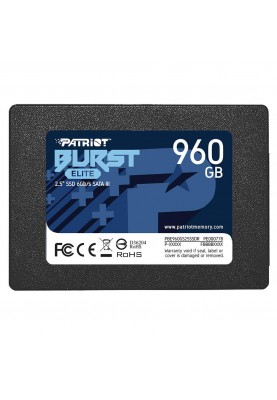 SSD накопичувач PATRIOT Burst Elite 960 GB (PBE960GS25SSDR)