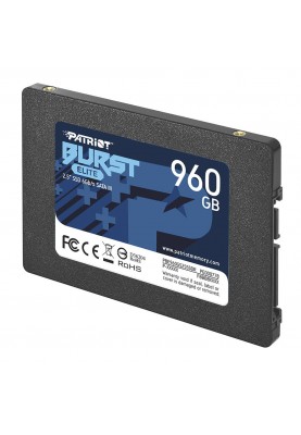 SSD накопичувач PATRIOT Burst Elite 960 GB (PBE960GS25SSDR)