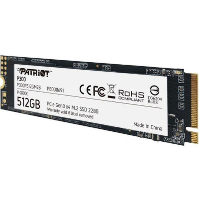 SSD накопичувач PATRIOT P300 512 GB (P300P512GM28)