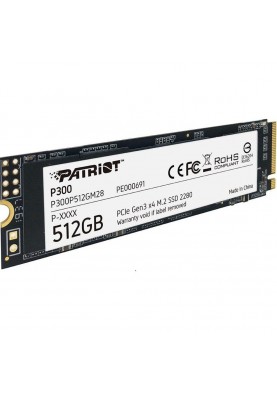 SSD накопичувач PATRIOT P300 512 GB (P300P512GM28)