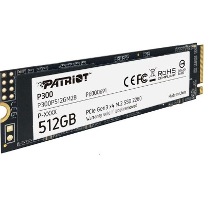 SSD накопичувач PATRIOT P300 512 GB (P300P512GM28)