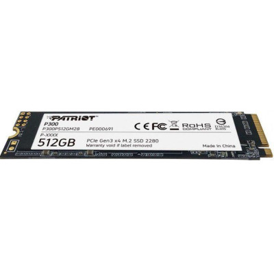 SSD накопичувач PATRIOT P300 512 GB (P300P512GM28)