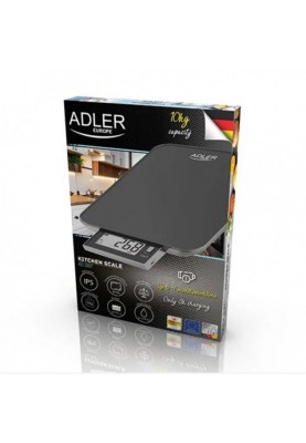 Ваги кухонні електронні Adler AD 3167 black USB