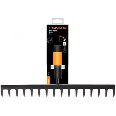 Граблі звичайні Fiskars Граблі для ґрунту 16 зубів 135512 (1000654)