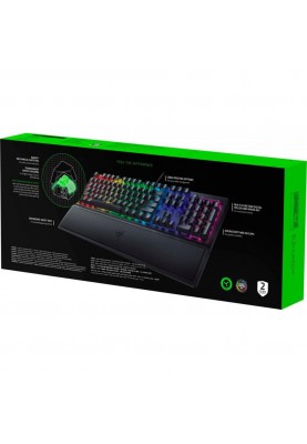 Клавіатура Razer BlackWidow V3 Green Switch USB Black (RZ03-03540800-R3R1)