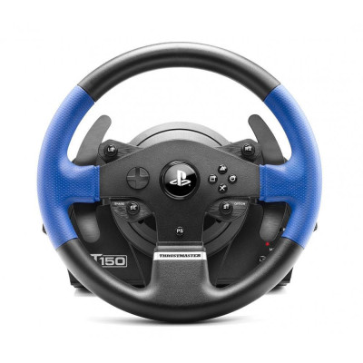Комплект (кермо, педалі) Thrustmaster T150 Force Feedback Official Sony licensed Black (4160628)