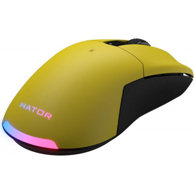 Миша HATOR Pulsar Wireless Yellow (HTM-318)