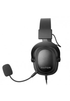 Навушники з мікрофоном HATOR Hypergang EVO Black (HTA-810)
