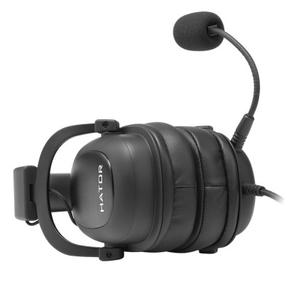 Навушники з мікрофоном HATOR Hypergang EVO Black (HTA-810)