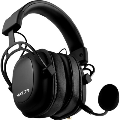 Навушники з мікрофоном HATOR Hypergang EVO Elite Black (HTA-830)