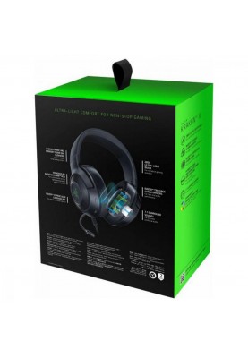 Навушники із мікрофоном Razer Kraken V3 X Black FRML Packaging (RZ04-03750300-R3M1)