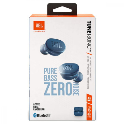 Навушники TWS JBL Tune 130NC Blue (JBLT130NCTWSBLU)