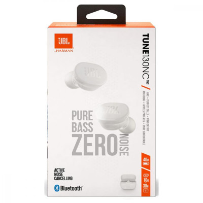 Навушники TWS JBL Tune 130NC White (JBLT130NCTWSWHT)