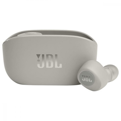 Навушники TWS JBL Wave 100 Silver (JBLW100TWSIVR)