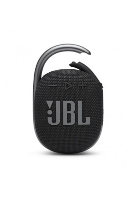 Портативна колонка JBL Clip 4 Black (JBLCLIP4BLK)