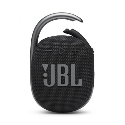 Портативна колонка JBL Clip 4 Black (JBLCLIP4BLK)