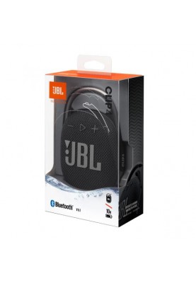 Портативна колонка JBL Clip 4 Black (JBLCLIP4BLK)