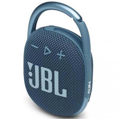 Портативна колонка JBL Clip 4 Blue (JBLCLIP4BLU)