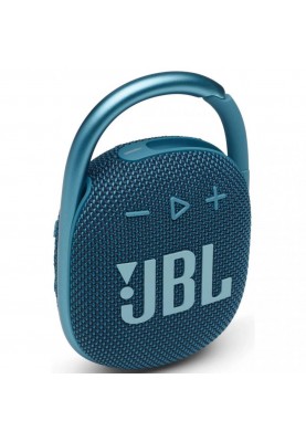 Портативна колонка JBL Clip 4 Blue (JBLCLIP4BLU)