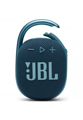 Портативна колонка JBL Clip 4 Blue (JBLCLIP4BLU)