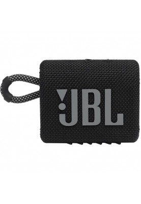 Портативна колонка JBL GO 3 Black (JBLGO3BLK)