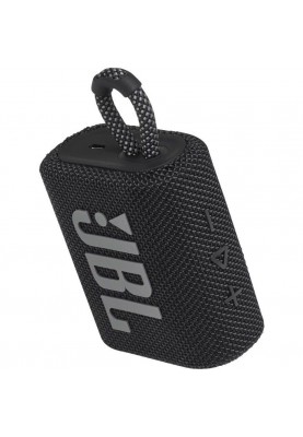 Портативна колонка JBL GO 3 Black (JBLGO3BLK)