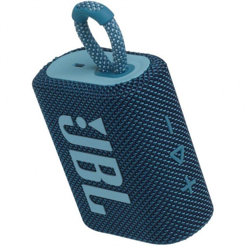 Портативна колонка JBL Go 3 Blue (JBLGO3BLU)