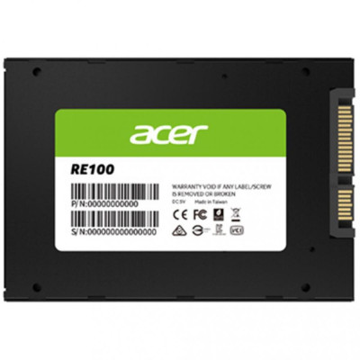 SSD накопичувач Acer RE100 512 GB (BL.9BWWA.108) SSD накопичувач Acer RE100 512 GB (BL.9BWWA.108)