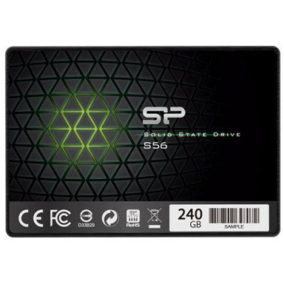SSD накопичувач Silicon Power Slim S56 240 GB (SP240GBSS3S56B25)