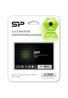 SSD накопичувач Silicon Power Slim S56 240 GB (SP240GBSS3S56B25)