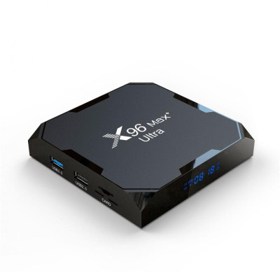 Медіаплеєр стаціонарний X96 MAX+ Ultra 4/64GB