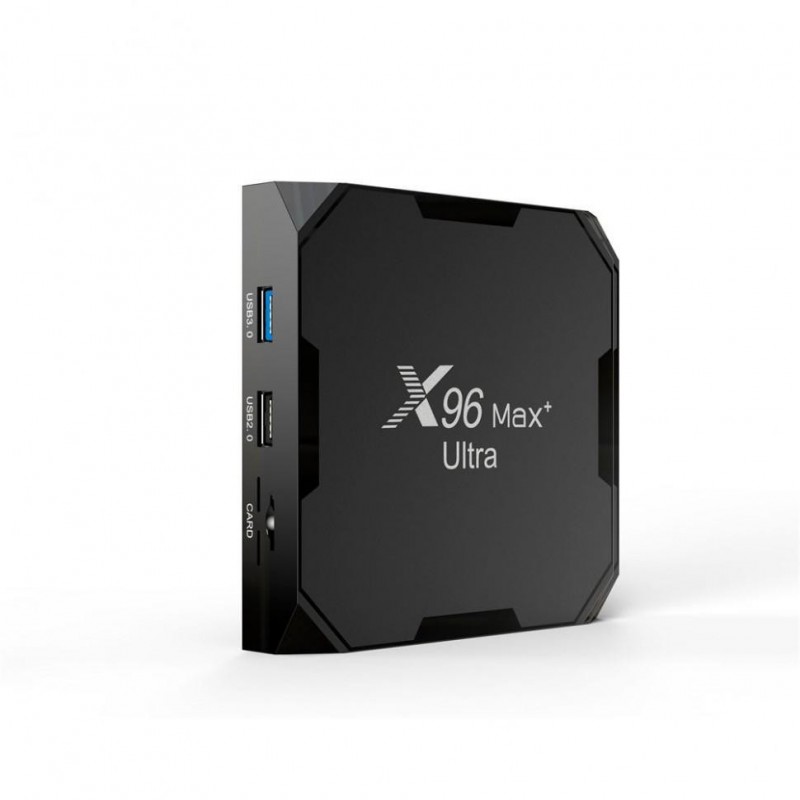 Медіаплеєр стаціонарний X96 MAX+ Ultra 4/64GB
