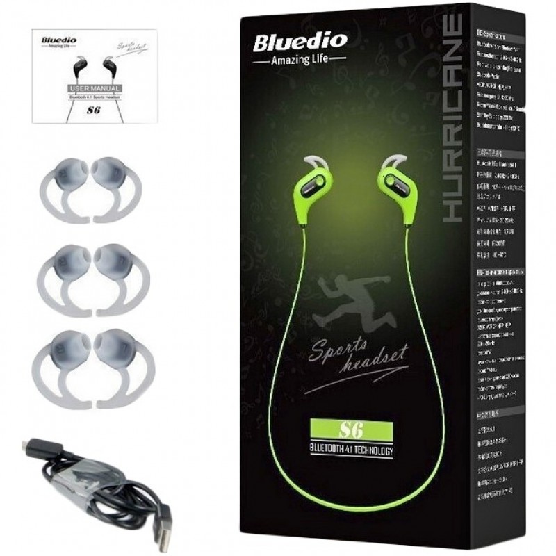 Навушники із мікрофоном Bluedio S6 (Black)