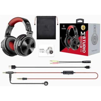 Навушники з мікрофоном OneOdio Studio Wireless Pro M Black