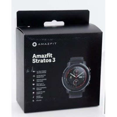 Смарт-годинник Amazfit Stratos 3 Black