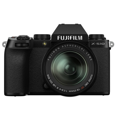 Бездзеркальний фотоапарат Fujifilm X-S10 kit (15-45mm) black (16670106)