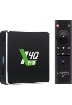 Медіаплеєр стаціонарний Ugoos X4Q Pro 4/32GB