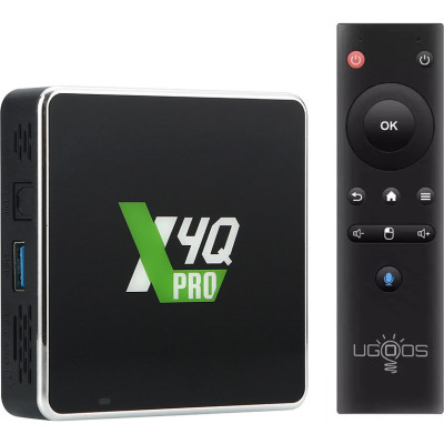 Медіаплеєр стаціонарний Ugoos X4Q Pro 4/32GB