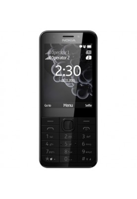 Мобільний телефон Nokia 230 Dual Dark Silver (A00026971)