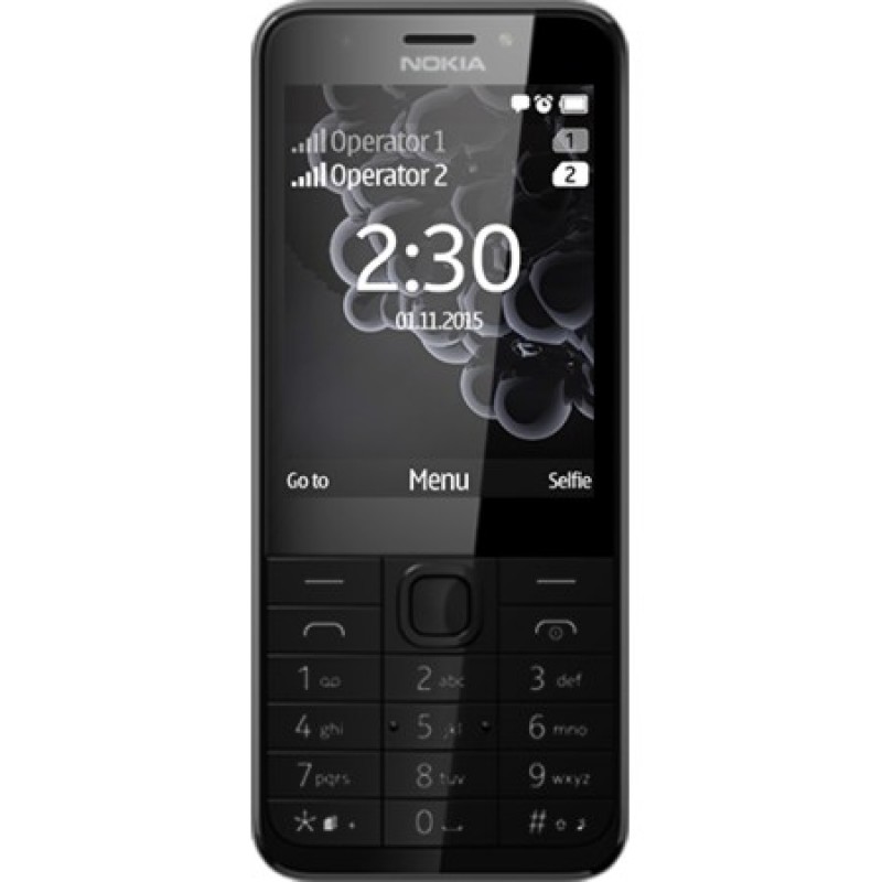 Мобільний телефон Nokia 230 Dual Dark Silver (A00026971)