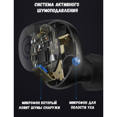 Навушники TWS Haylou T16 Black