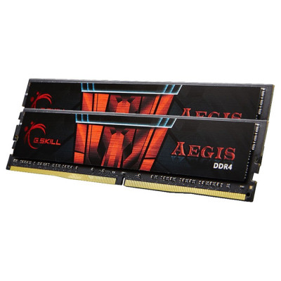 Пам'ять для настільних комп'ютерів G.Skill 16 GB (2x8GB) DDR4 3000 MHz Aegis (F4-3000C16D-16GISB)
